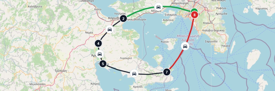 Mycenae and Poros Island Private Tour