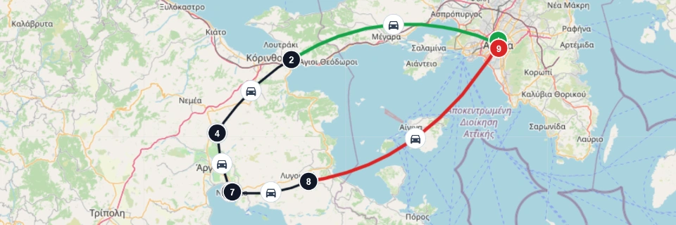 Argolis Ancient Cities Tour