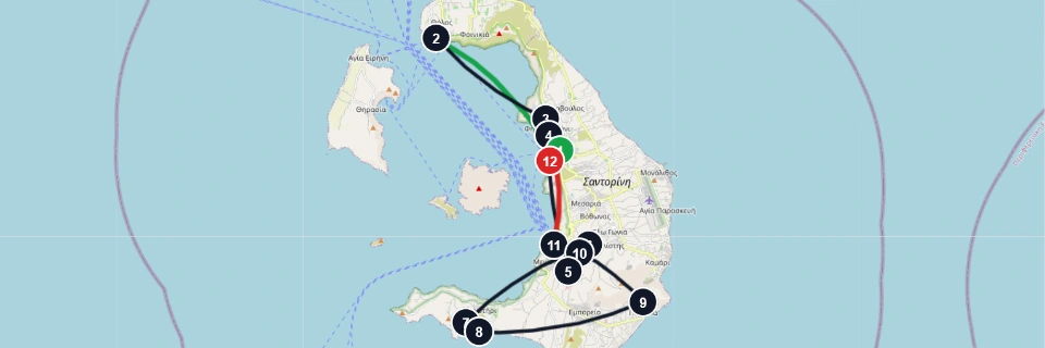 Santorini Private Island Tour