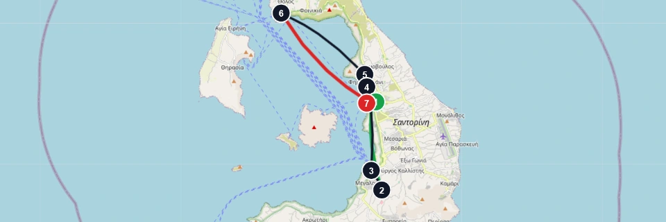 Northern Santorini Private Highlights