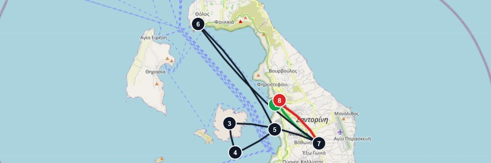 Santorini Volcano Sunset Cruise