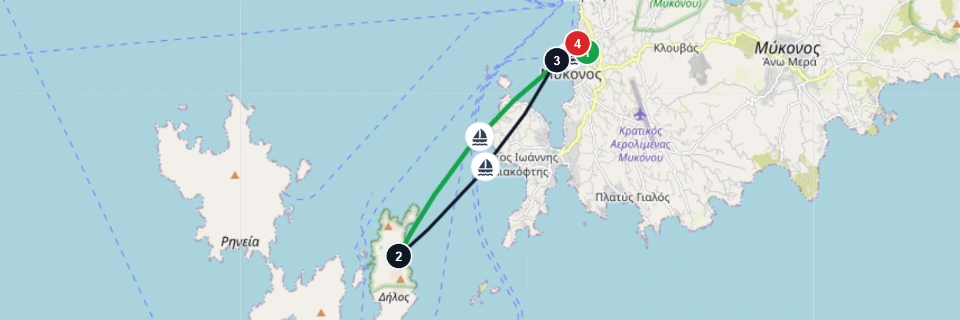 Mykonos Sunset Sailing Experience