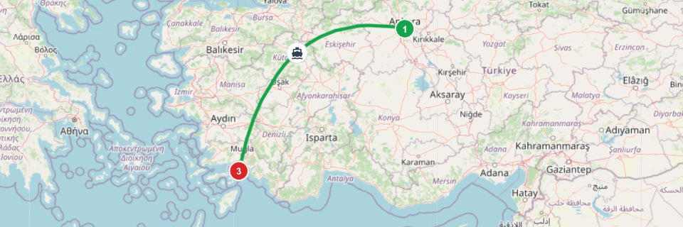 Marmaris and Rhodes Island Escape