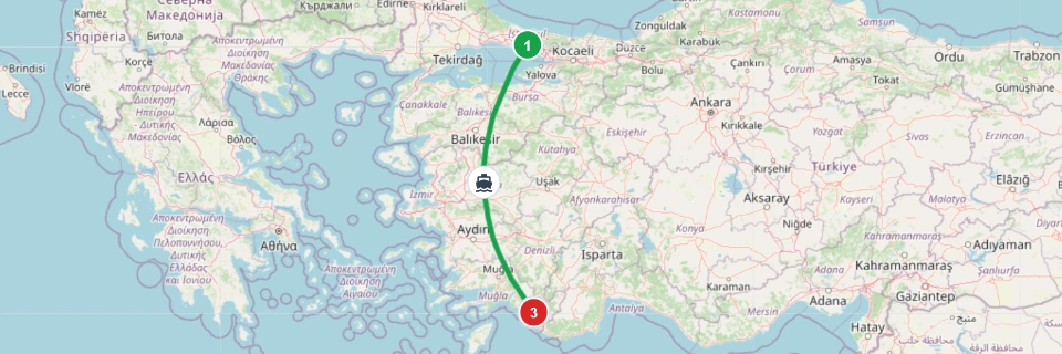 Fethiye and Rhodes Island Escape