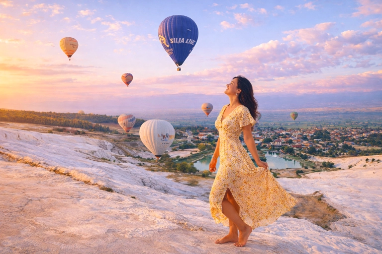 Pamukkale White Travertines