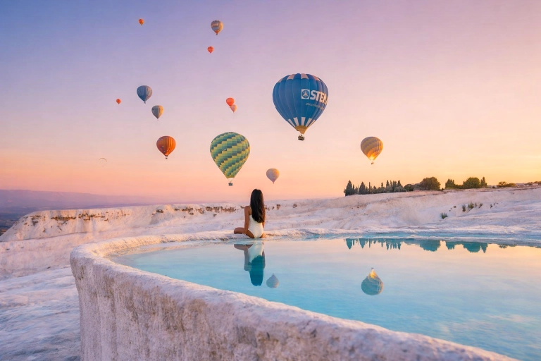 Pamukkale Balloon and Valley Views