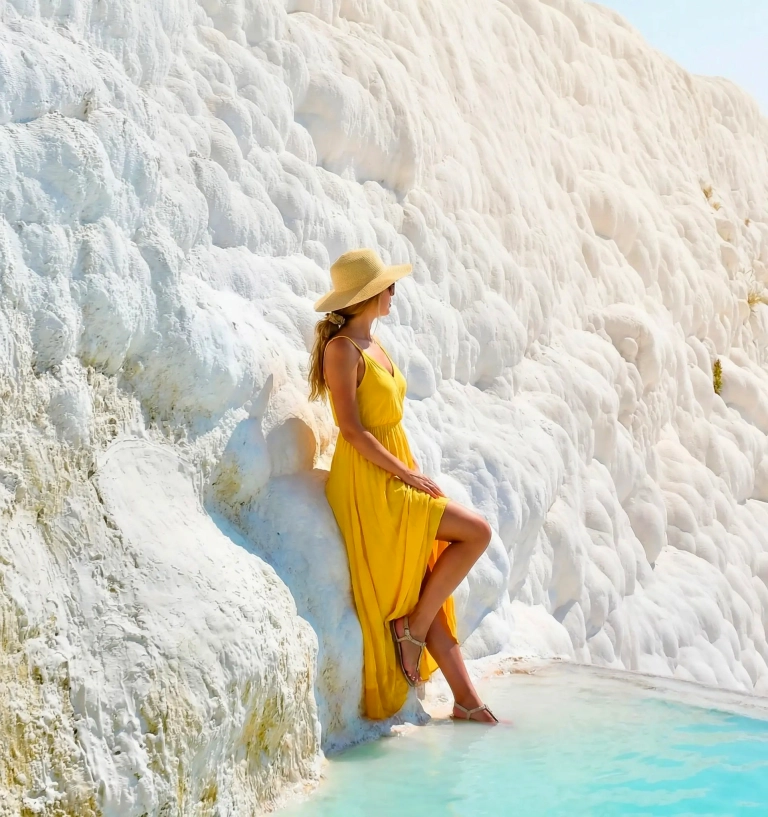 Pamukkale White Travertines