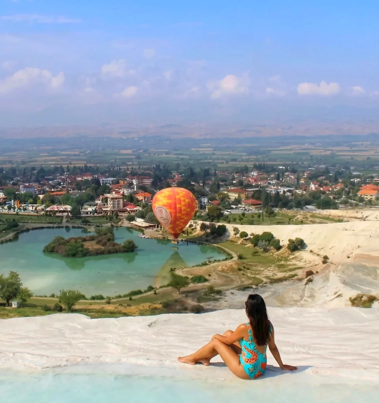 Pamukkale White Travertines