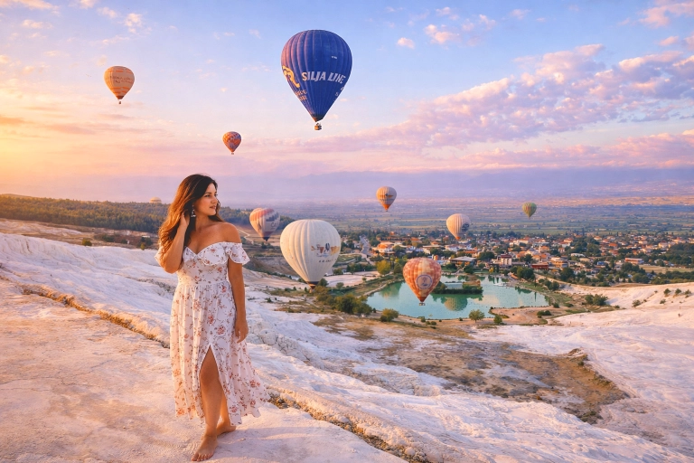 Pamukkale White Travertines