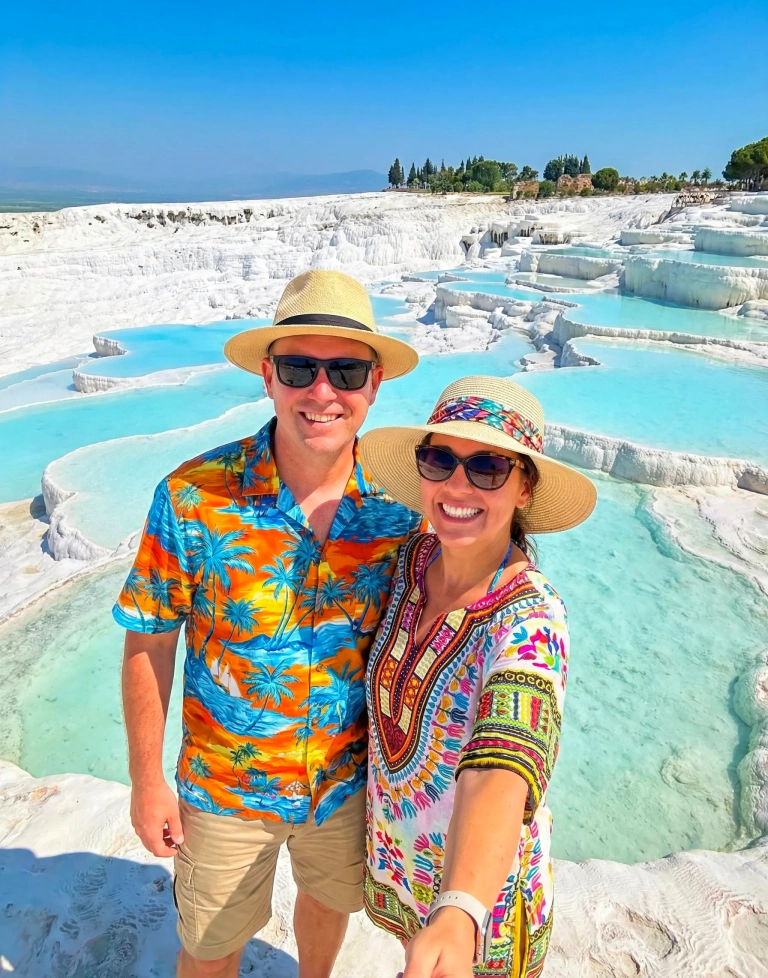 Pamukkale White Travertines