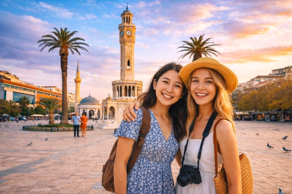 Izmir, Konak Square, Clock Tower
