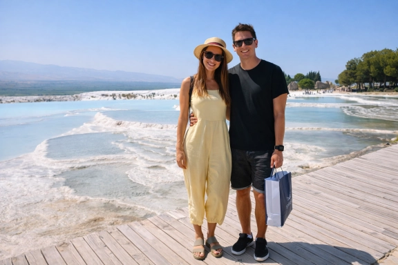 Pamukkale White Travertines