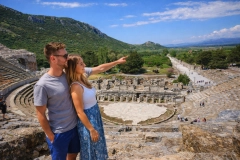 Celsus Library and Grand Theatre Axis