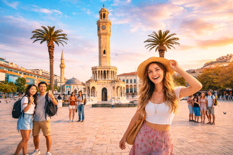 Izmir, Konak Square, Clock Tower