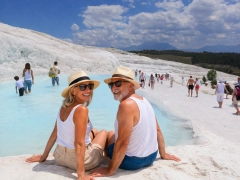 Pamukkale White Travertines
