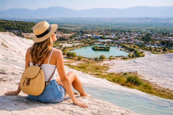 Pamukkale White Travertines