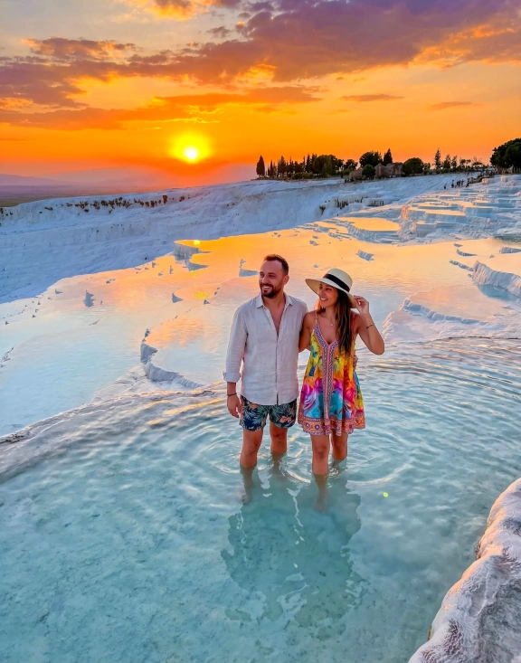 Pamukkale White Travertines