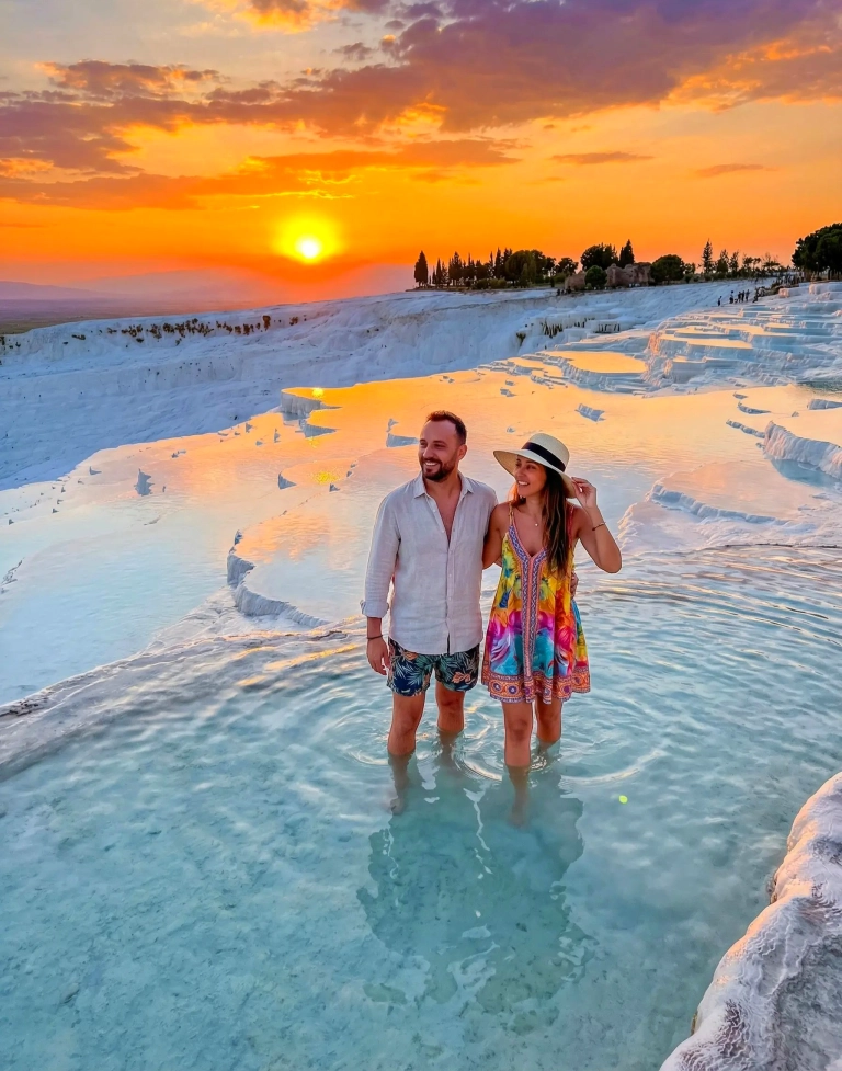 Pamukkale White Travertines