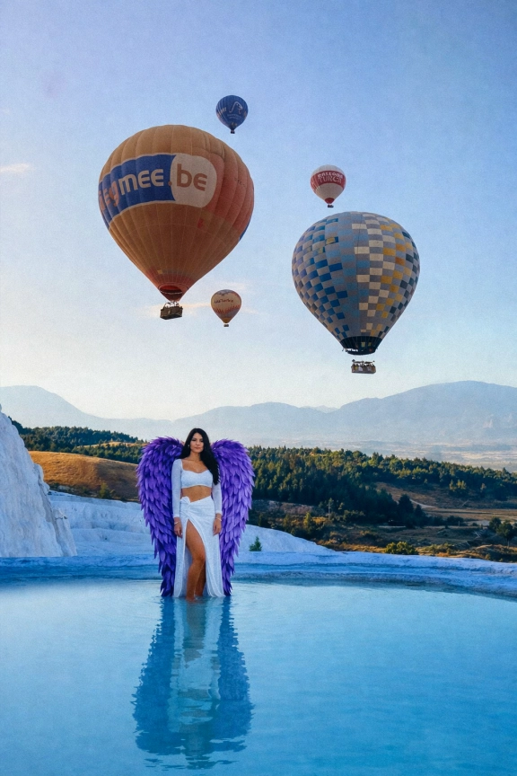 Pamukkale White Travertines