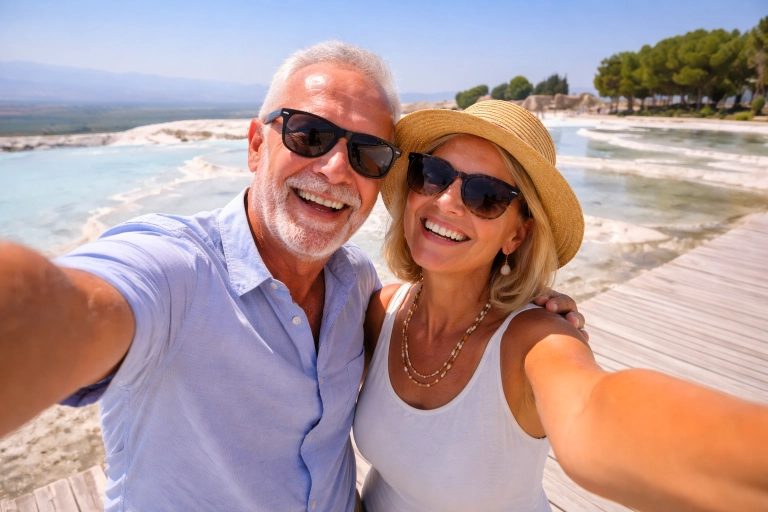 Pamukkale White Travertines