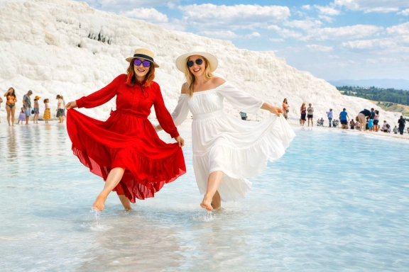 Pamukkale White Travertines