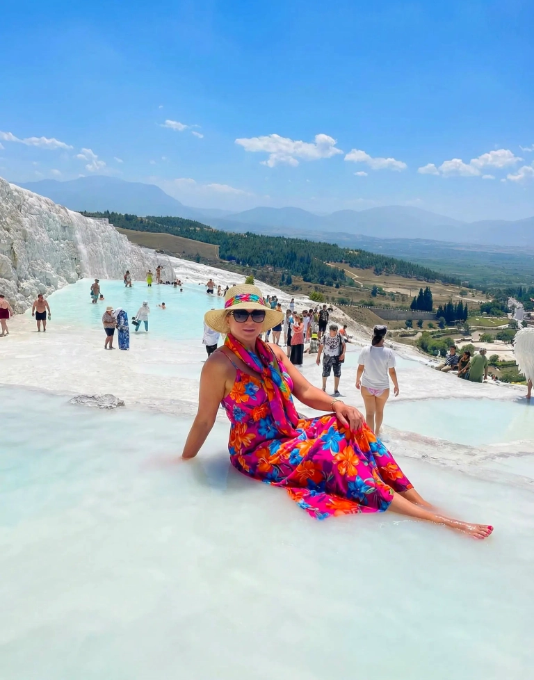 Pamukkale White Travertines