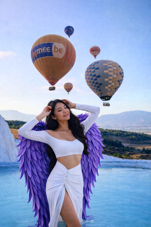 Pamukkale White Travertines