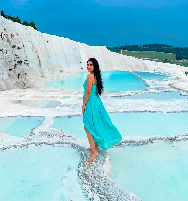 Pamukkale White Travertines